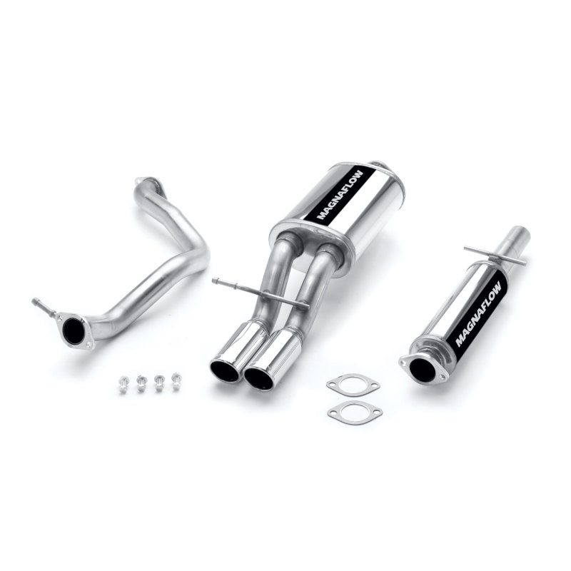 Volkswagen Beetle Performance Exhaust - Driver Side Rear - Magnaflow - Touring Series Cat-Back - `98-`06
