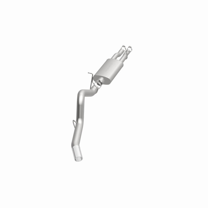 Chevrolet 2500HD Performance Exhaust - Single Passenger Side Rear Exit - Magnaflow - Street Series Cat-Back - Polished - `00-`02