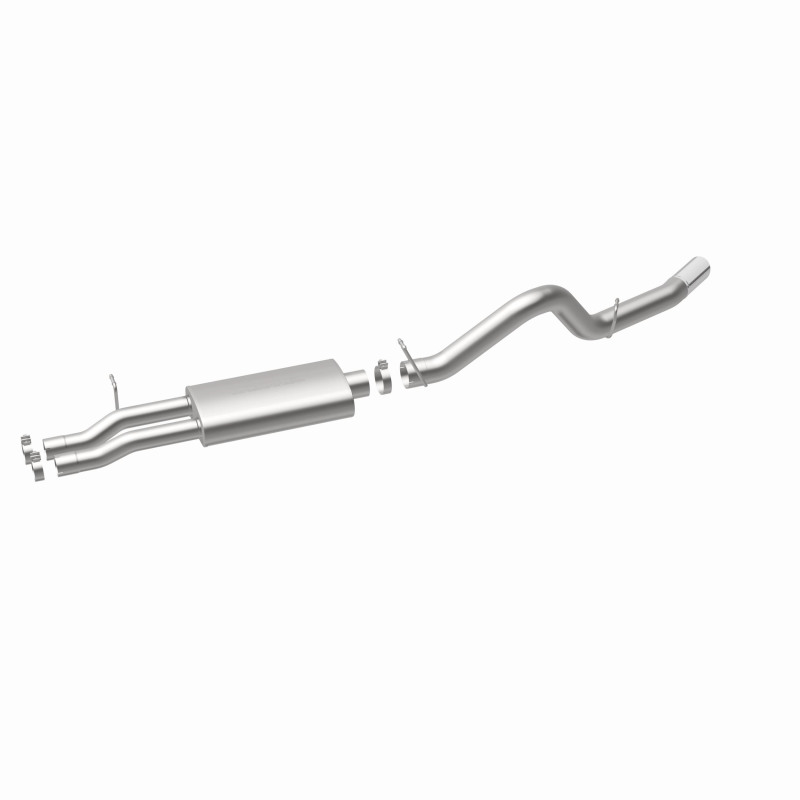 Chevrolet 2500HD Performance Exhaust - Single Passenger Side Rear Exit - Magnaflow - Street Series Cat-Back - Polished - `00-`02
