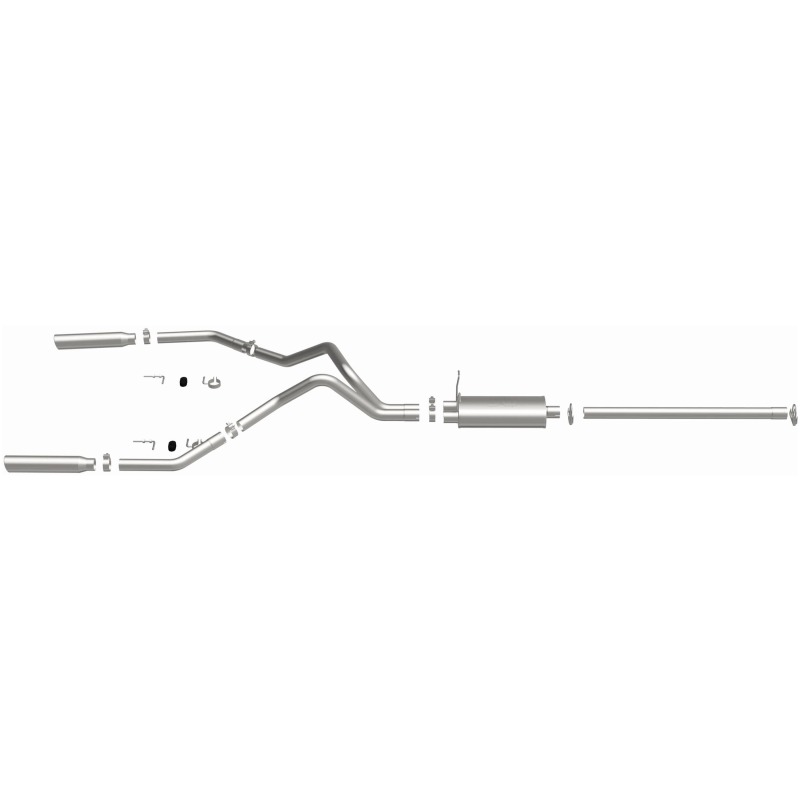 Ford F-Series Performance Exhaust - Dual Exit - Magnaflow - Street Series Cat Back - `97-`04
