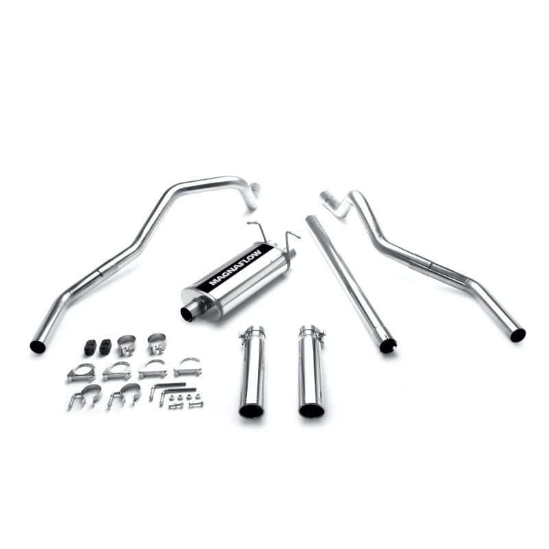 Ford F-Series Performance Exhaust - Dual Exit - Magnaflow - Street Series Cat Back - `97-`04