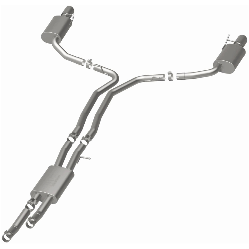 Ford Taurus Performance Exhaust - Rear - Magnaflow - Street Series Cat-Back with Dual Split Rear Exit - `10-`14