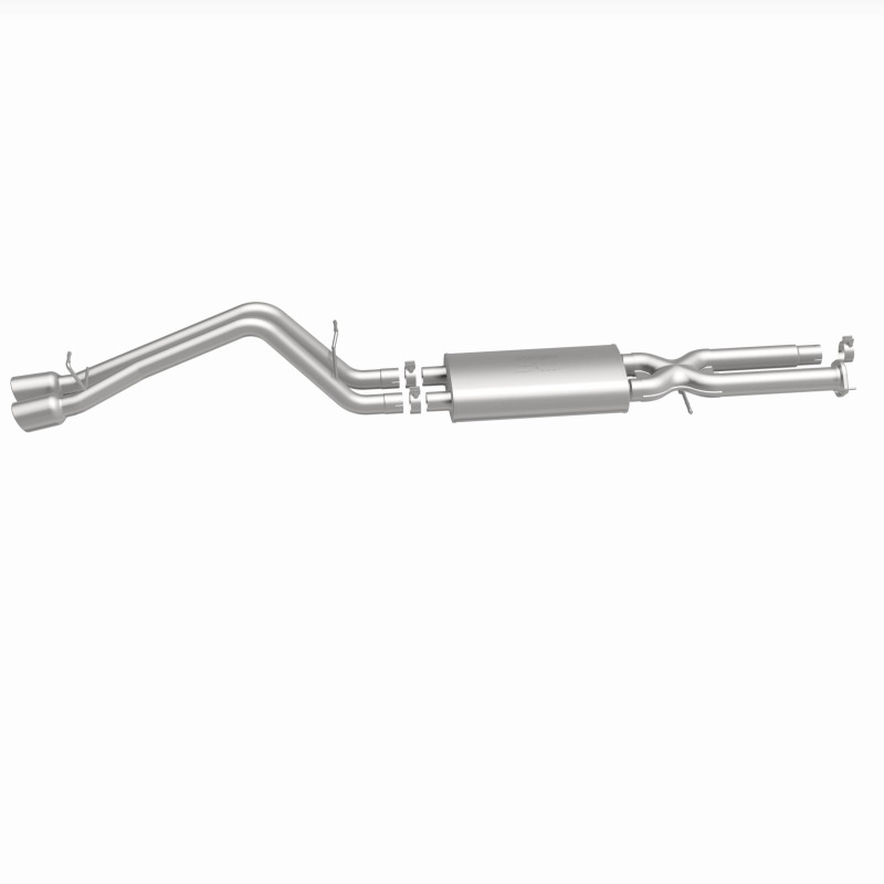 Hummer H2 Performance Exhaust - Passenger Side Rear - Magnaflow - Cat Back, Dual Straight with Polished Tips - `03-`06