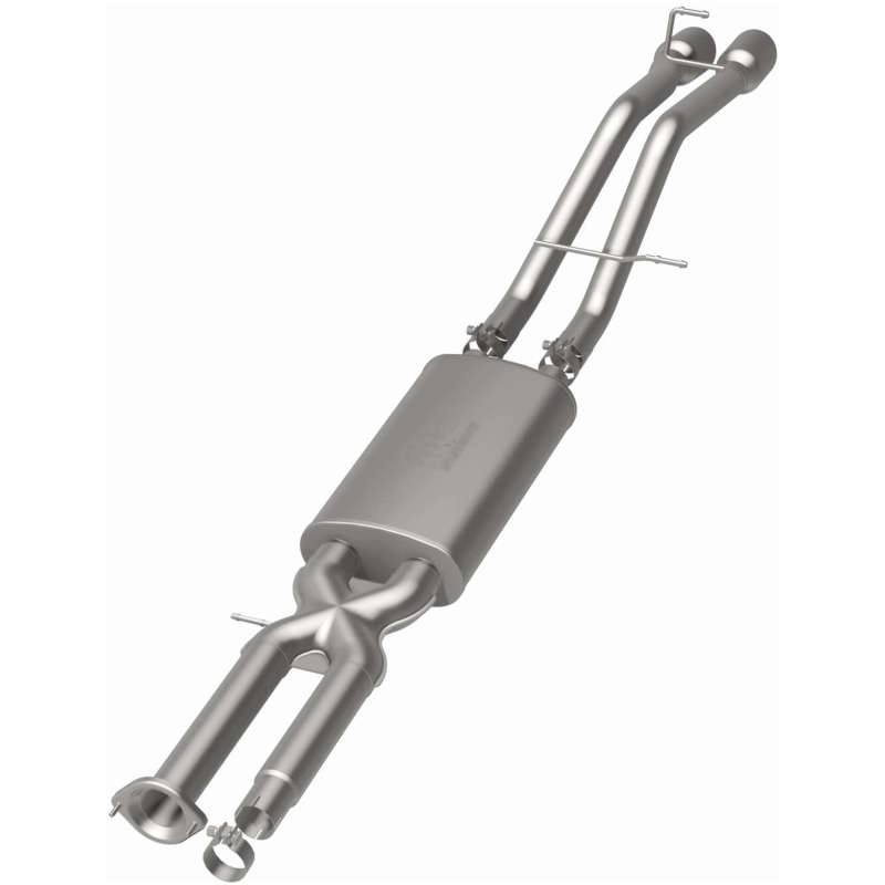 Hummer H2 Performance Exhaust - Passenger Side Rear - Magnaflow - Cat Back, Dual Straight with Polished Tips - `03-`06
