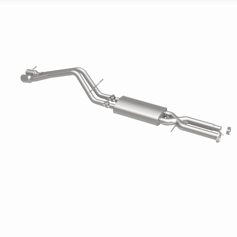 Hummer H2 Performance Exhaust - Passenger Side Rear - Magnaflow - Cat Back, Dual Straight with Polished Tips - `03-`06