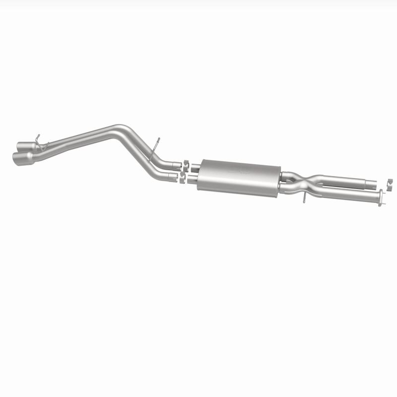 Hummer H2 Performance Exhaust - Passenger Side Rear - Magnaflow - Cat Back, Dual Straight with Polished Tips - `03-`06