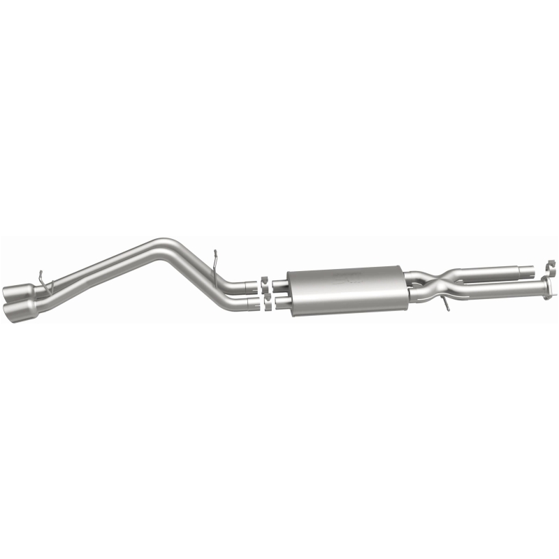 Hummer H2 Performance Exhaust - Passenger Side Rear - Magnaflow - Cat Back, Dual Straight with Polished Tips - `03-`06