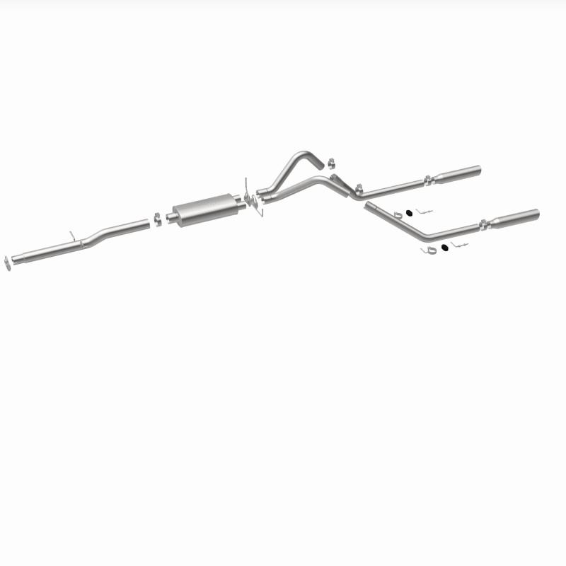 Dodge Ram 1500 Performance Exhaust - Rear - Magnaflow - Street Series Cat Back Dual Split - `98-`01