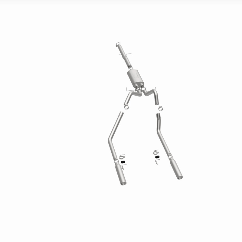 Dodge Ram 1500 Performance Exhaust - Rear - Magnaflow - Street Series Cat Back Dual Split - `98-`01