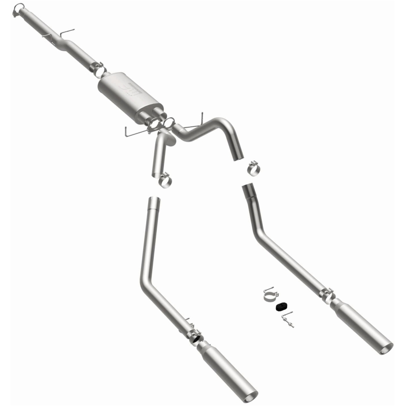 Dodge Ram 1500 Performance Exhaust - Rear - Magnaflow - Street Series Cat Back Dual Split - `98-`01