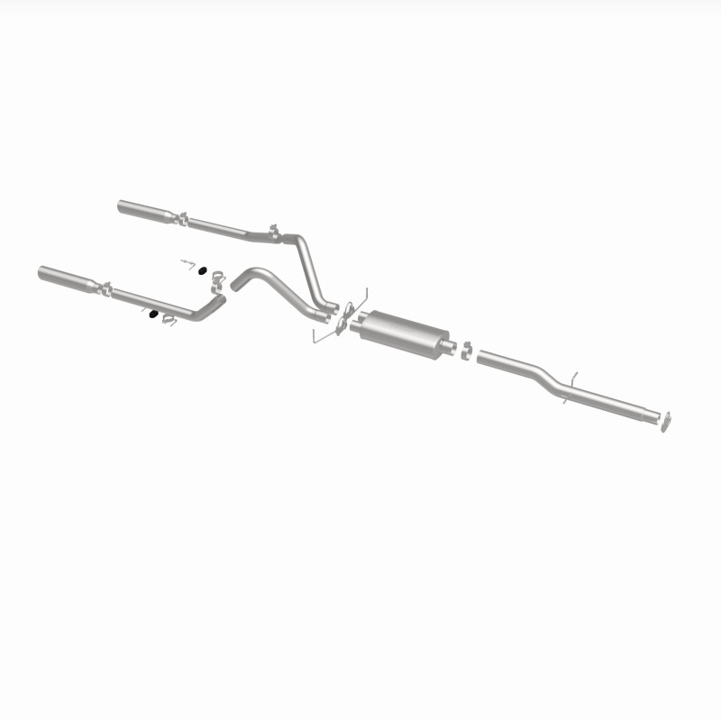 Dodge Ram 1500 Performance Exhaust - Rear - Magnaflow - Street Series Cat Back Dual Split - `98-`01