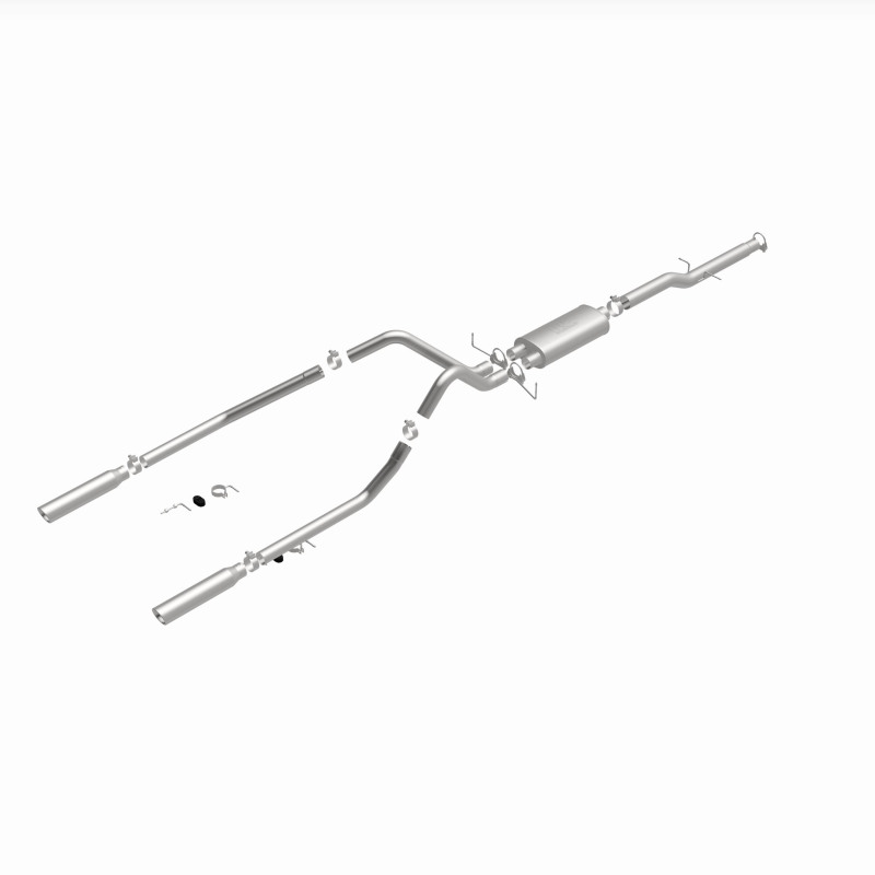 Dodge Ram 1500 Performance Exhaust - Rear - Magnaflow - Street Series Cat Back Dual Split - `98-`01