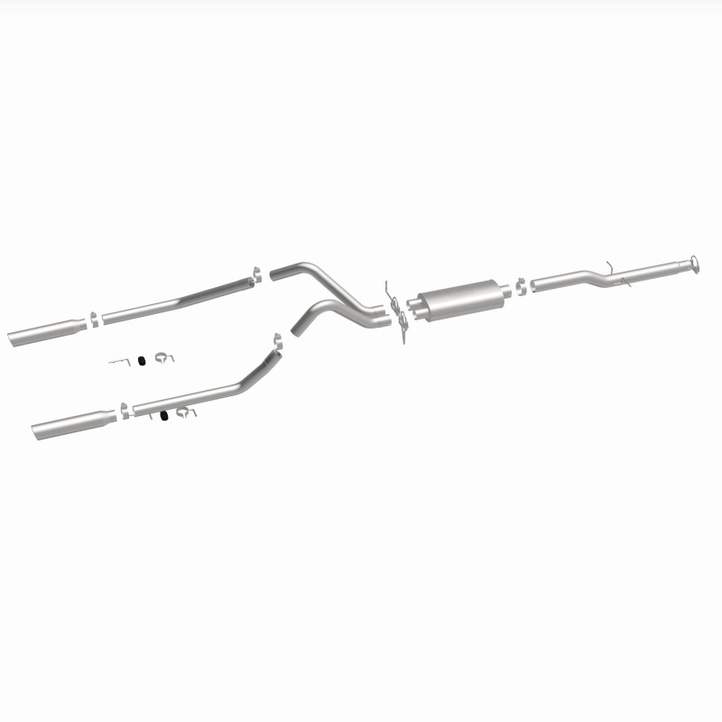 Dodge Ram 1500 Performance Exhaust - Rear - Magnaflow - Street Series Cat Back Dual Split - `98-`01