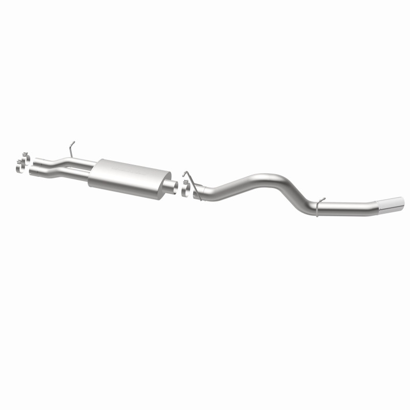 Chevrolet Silverado 2500HD Performance Exhaust - Single Rear Exit - Magnaflow - Street Series Cat-Back - Polished - 2003