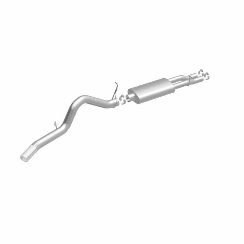 Chevrolet Silverado 2500HD Performance Exhaust - Single Rear Exit - Magnaflow - Street Series Cat-Back - Polished - 2003