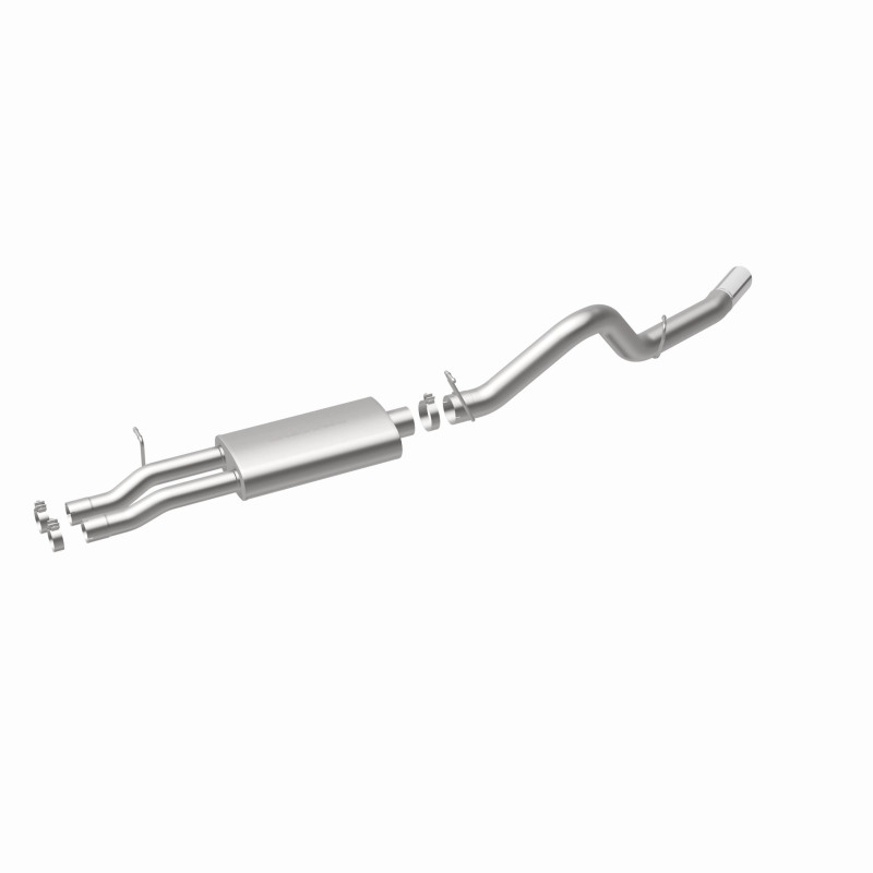 Chevrolet Silverado 2500HD Performance Exhaust - Single Rear Exit - Magnaflow - Street Series Cat-Back - Polished - 2003