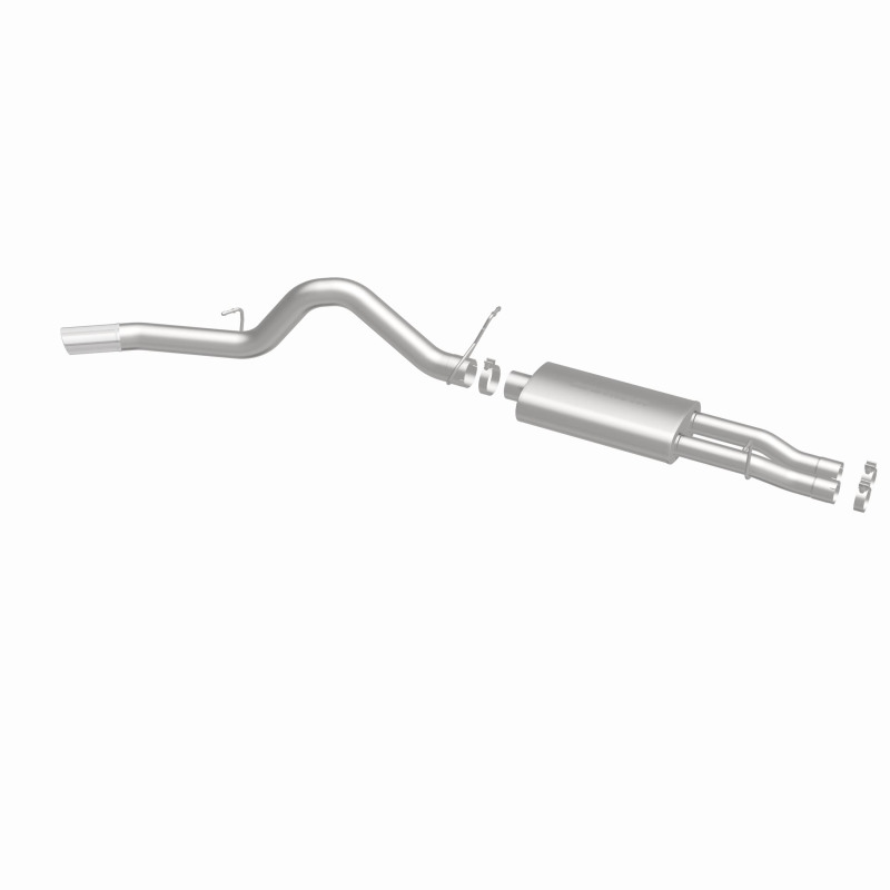 Chevrolet Silverado 2500HD Performance Exhaust - Single Rear Exit - Magnaflow - Street Series Cat-Back - Polished - 2003