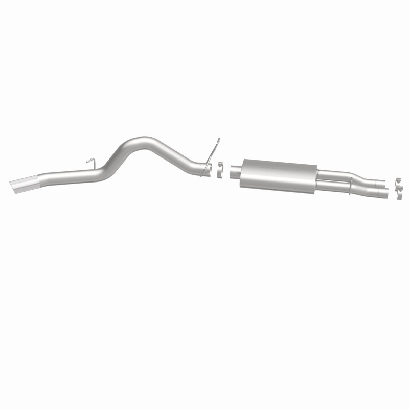 Chevrolet Silverado 2500HD Performance Exhaust - Single Rear Exit - Magnaflow - Street Series Cat-Back - Polished - 2003