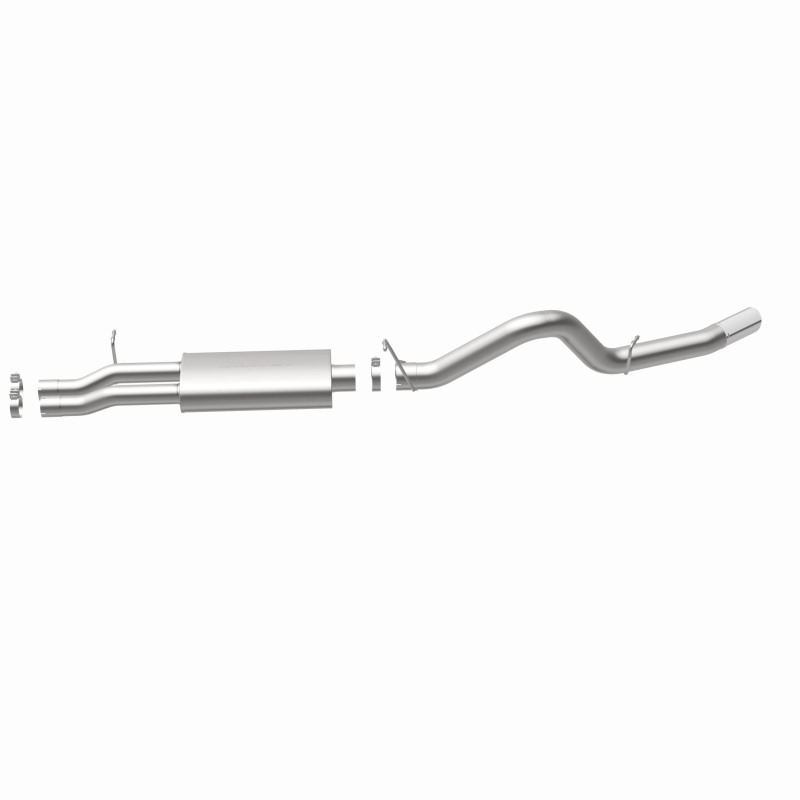 Chevrolet Silverado 2500HD Performance Exhaust - Single Rear Exit - Magnaflow - Street Series Cat-Back - Polished - 2003