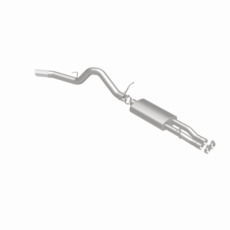 GMC Sierra 2500HD Performance Exhaust - Single Rear Exit - Magnaflow - Street Series Cat-Back - Polished - 2003