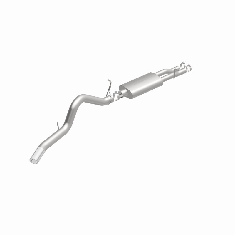 GMC Sierra 2500HD Performance Exhaust - Single Rear Exit - Magnaflow - Street Series Cat-Back - Polished - 2003