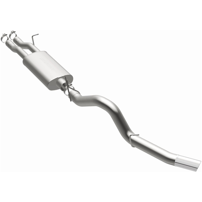 GMC Sierra 2500HD Performance Exhaust - Single Rear Exit - Magnaflow - Street Series Cat-Back - Polished - 2003