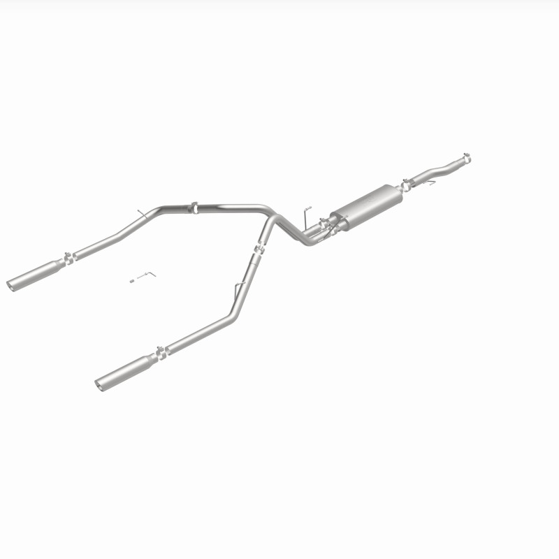 Dodge Ram 1500 Performance Exhaust - Rear - Magnaflow - Street Series Cat Back - Polished - `02-`03