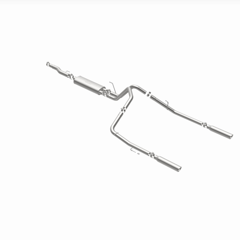 Dodge Ram 1500 Performance Exhaust - Rear - Magnaflow - Street Series Cat Back - Polished - `02-`03