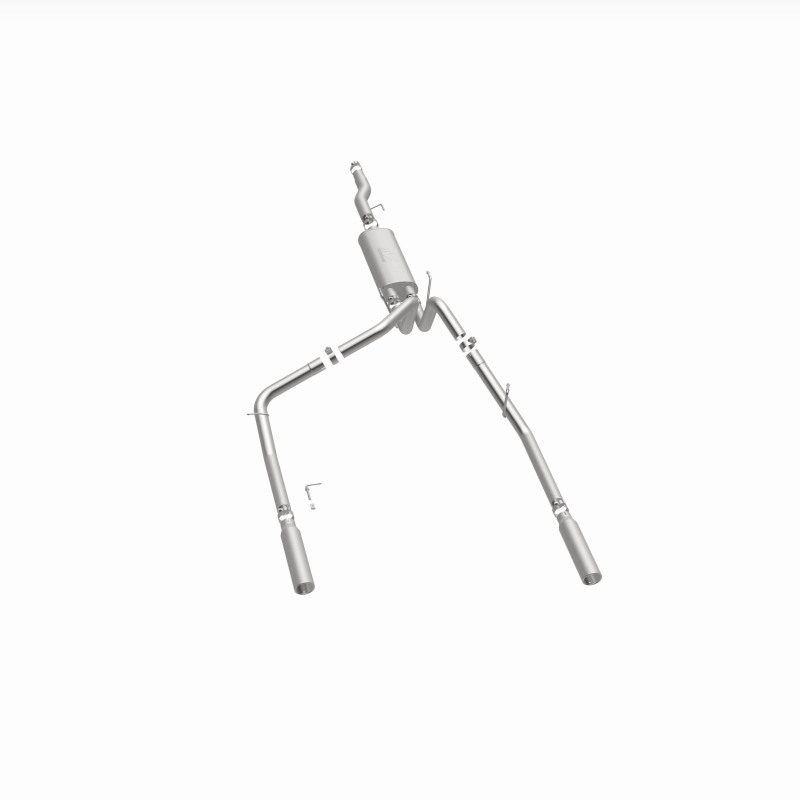 Dodge Ram 1500 Performance Exhaust - Rear - Magnaflow - Street Series Cat Back - Polished - `02-`03