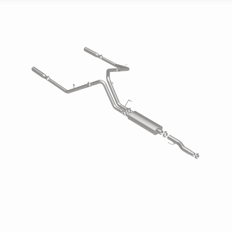 Dodge Ram 1500 Performance Exhaust - Rear - Magnaflow - Street Series Cat Back - Polished - `02-`03