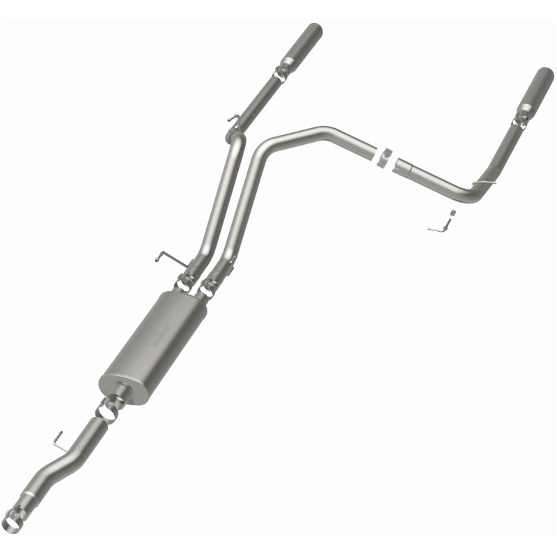 Dodge Ram 1500 Performance Exhaust - Rear - Magnaflow - Street Series Cat Back - Polished - `02-`03