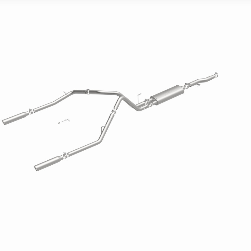 Dodge Ram 1500 Performance Exhaust - Rear - Magnaflow - Street Series Cat Back - Polished - `02-`03