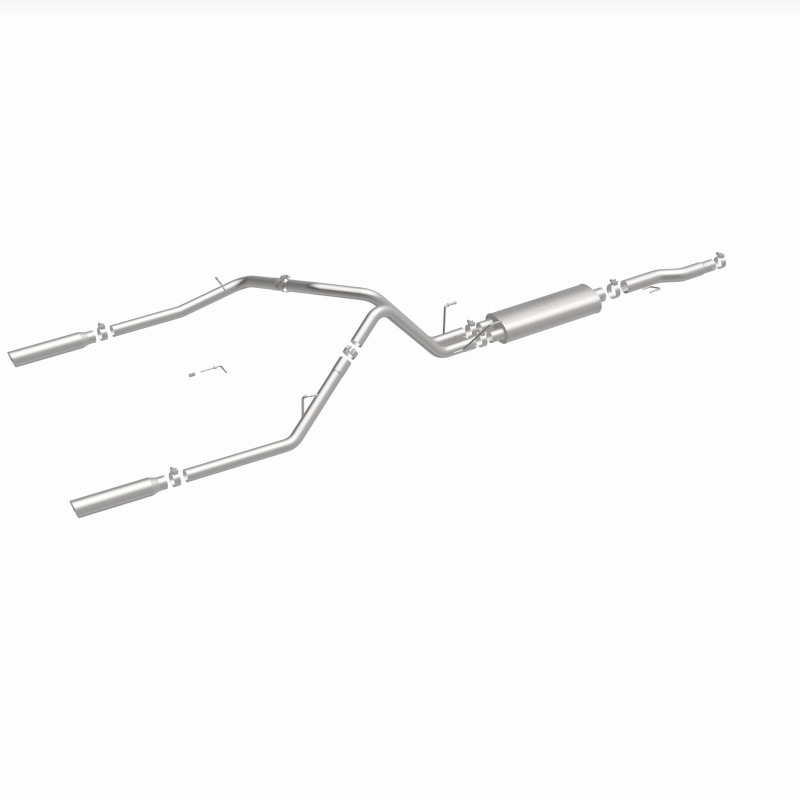 Dodge Ram 1500 Performance Exhaust - Rear - Magnaflow - Street Series Cat Back - Polished - `02-`03