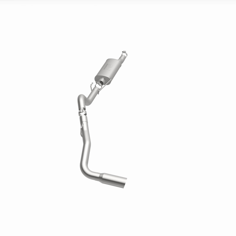 Dodge Ram 1500 Performance Exhaust - Single Passenger Side Rear - Magnaflow - Cat Back Street Series - Polished - `04-`05