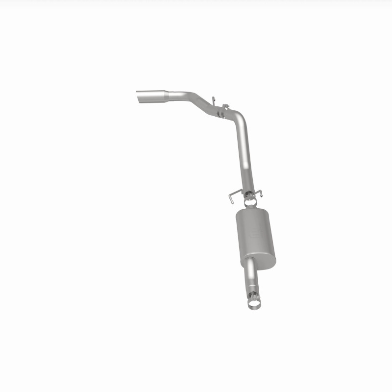 Dodge Ram 1500 Performance Exhaust - Single Passenger Side Rear - Magnaflow - Cat Back Street Series - Polished - `04-`05