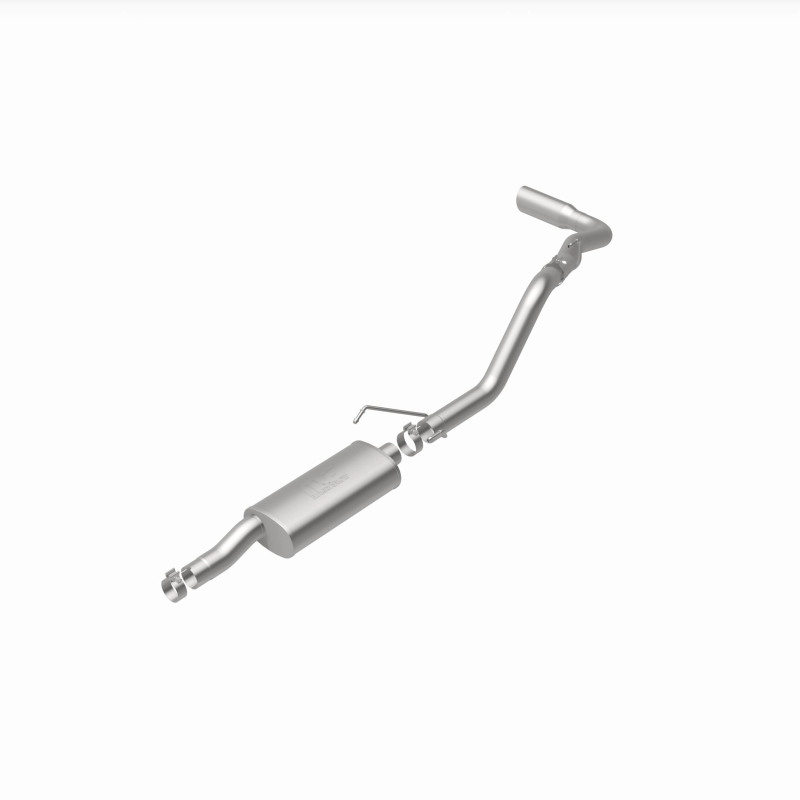 Dodge Ram 1500 Performance Exhaust - Single Passenger Side Rear - Magnaflow - Cat Back Street Series - Polished - `04-`05