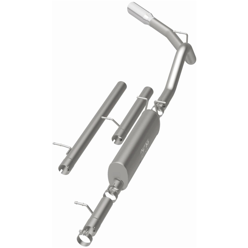 Ford F-250 Performance Exhaust - Single Passenger Side Rear - Magnaflow - Street Series Cat-Back 15869 - `99-`04