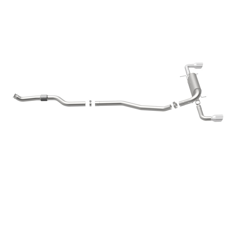 Pontiac Solstice Performance Exhaust - Dual Split Rear Exit - Magnaflow - Cat Back - Polished - `07-`09