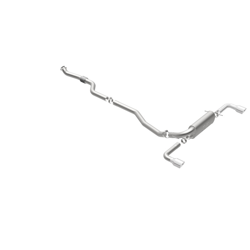 Pontiac Solstice Performance Exhaust - Dual Split Rear Exit - Magnaflow - Cat Back - Polished - `07-`09