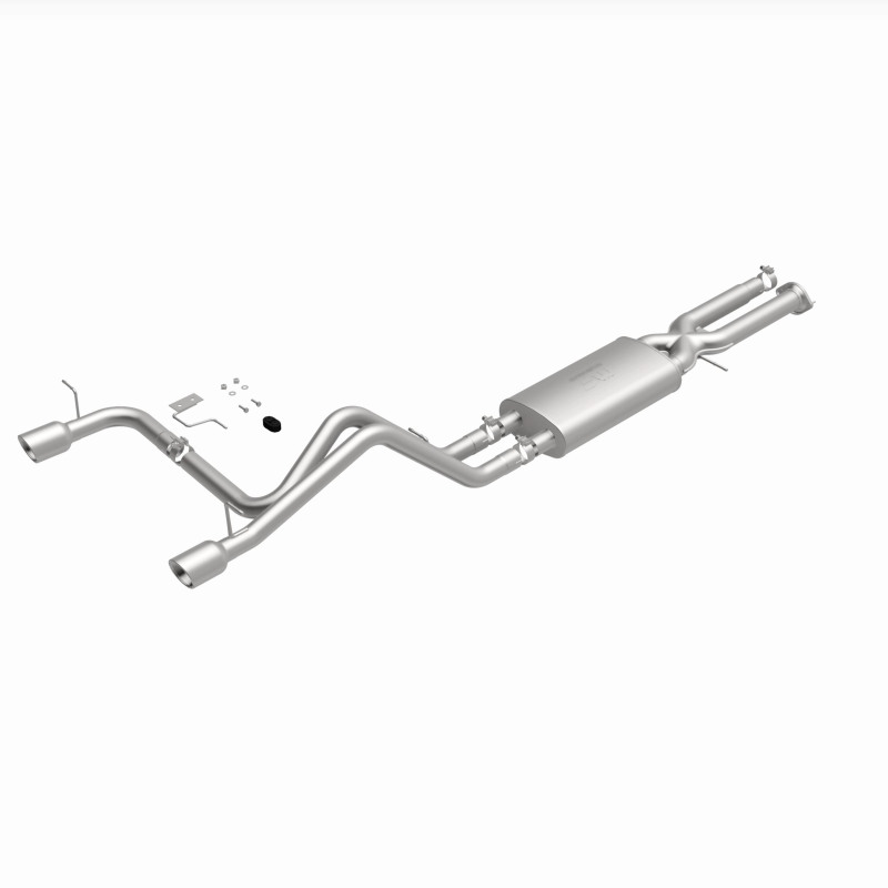 Hummer H2 Performance Exhaust - Rear - Magnaflow - Cat Back, Dual Split Rear Exit - Polished - `03-`06