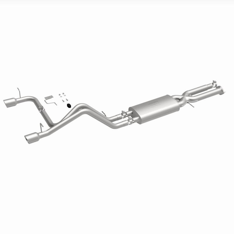 Hummer H2 Performance Exhaust - Rear - Magnaflow - Cat Back, Dual Split Rear Exit - Polished - `03-`06