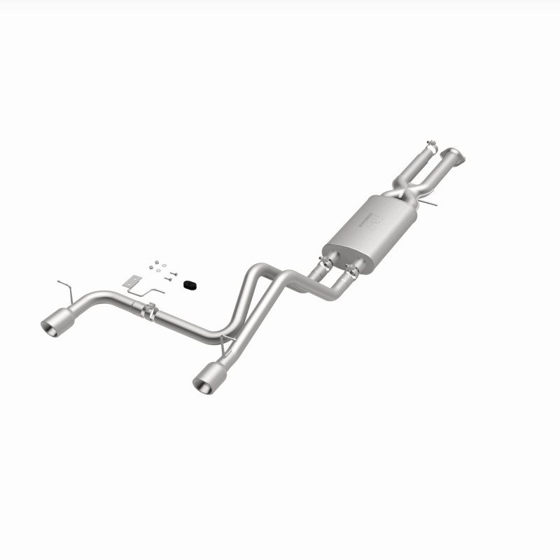 Hummer H2 Performance Exhaust - Rear - Magnaflow - Cat Back, Dual Split Rear Exit - Polished - `03-`06