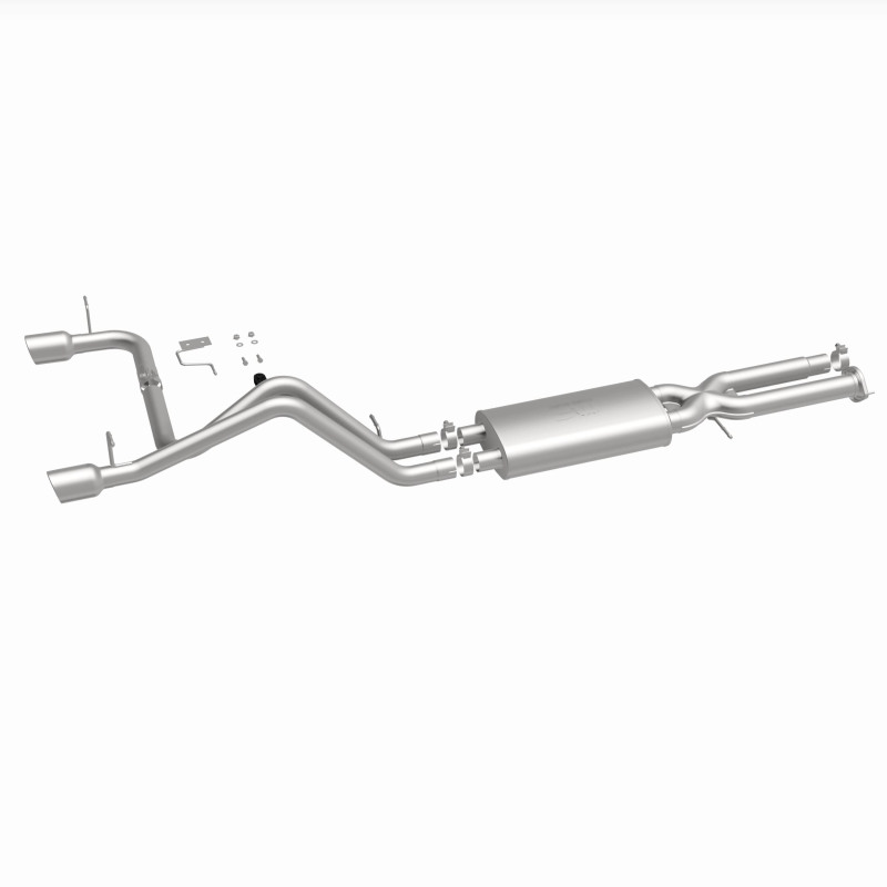 Hummer H2 Performance Exhaust - Rear - Magnaflow - Cat Back, Dual Split Rear Exit - Polished - `03-`06