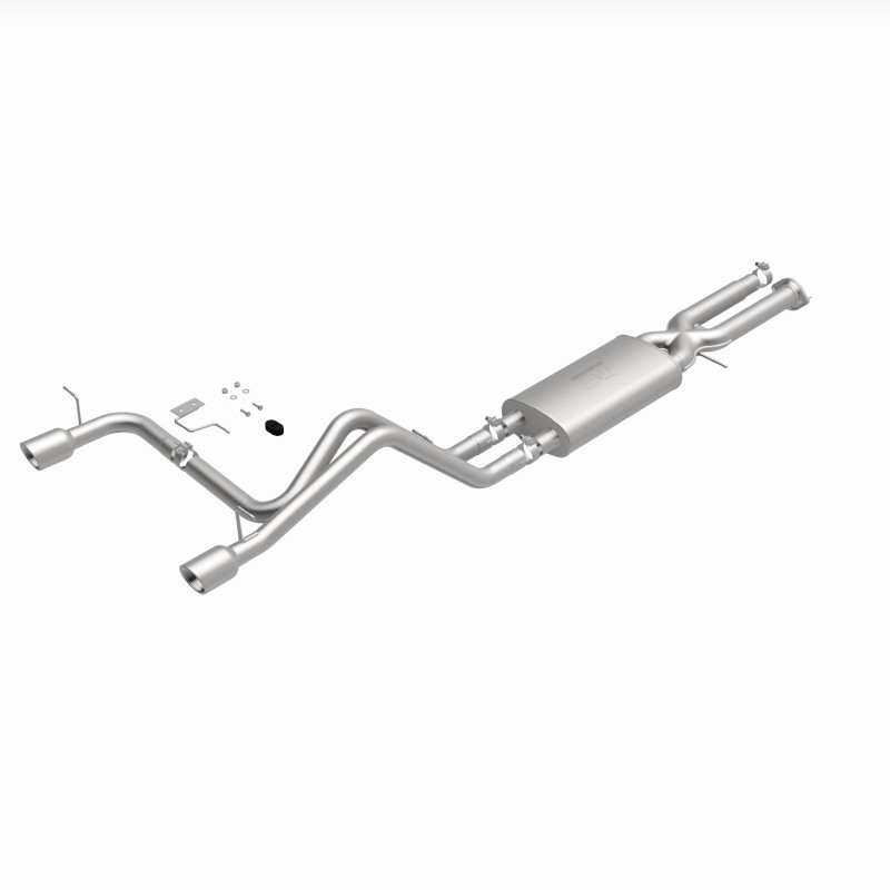 Hummer H2 Performance Exhaust - Rear - Magnaflow - Cat Back, Dual Split Rear Exit - Polished - `03-`06