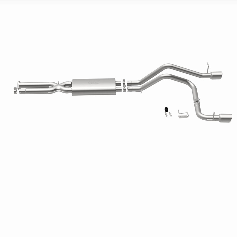 Hummer H2 Performance Exhaust - Rear - Magnaflow - Cat Back, Dual Split Rear Exit - Polished - `03-`06