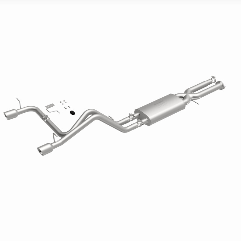 Hummer H2 Performance Exhaust - Rear - Magnaflow - Cat Back, Dual Split Rear Exit - Polished - `03-`06