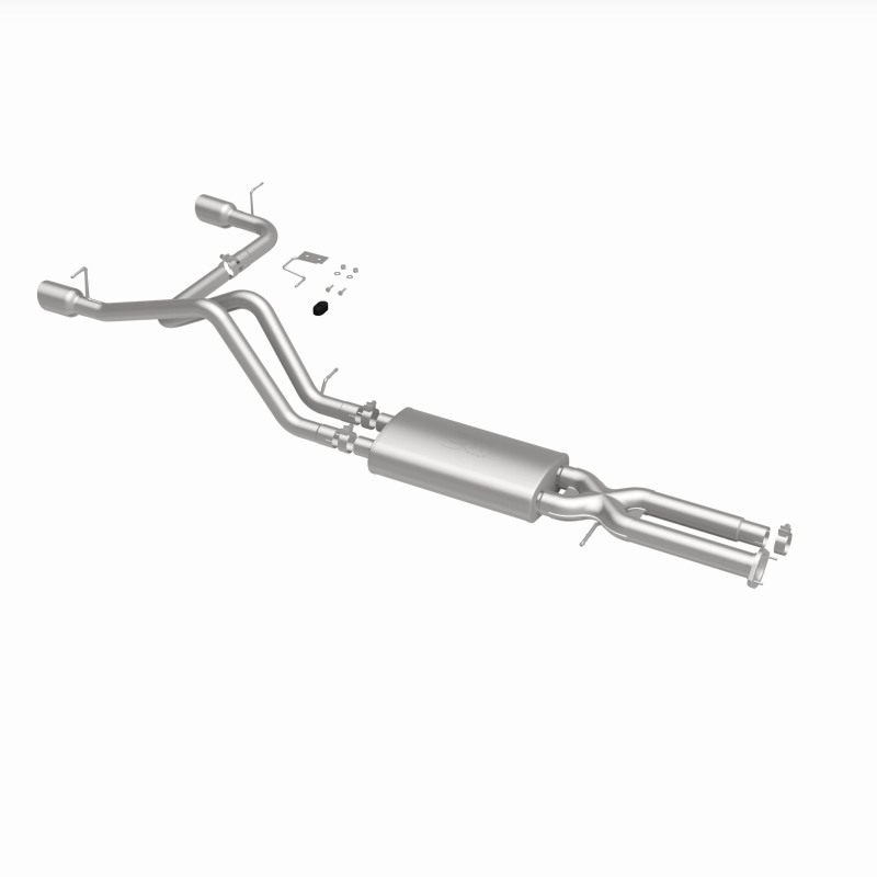 Hummer H2 Performance Exhaust - Rear - Magnaflow - Cat Back, Dual Split Rear Exit - Polished - `03-`06