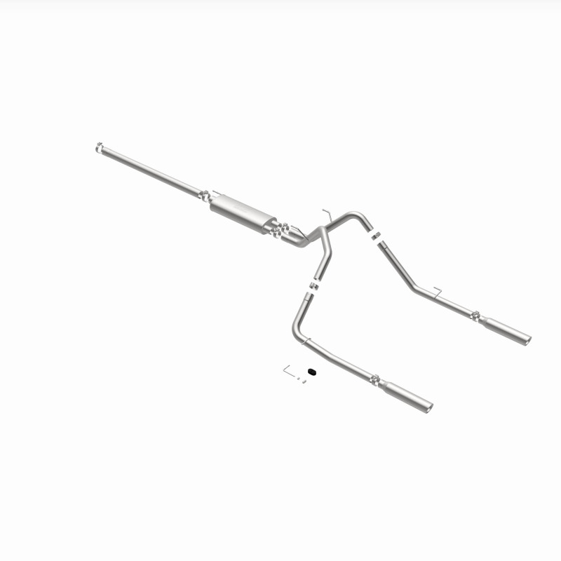 Dodge Ram 1500 Performance Exhaust - Rear - Magnaflow - Cat-Back, Dual Split Rear - Polished - `06-`07