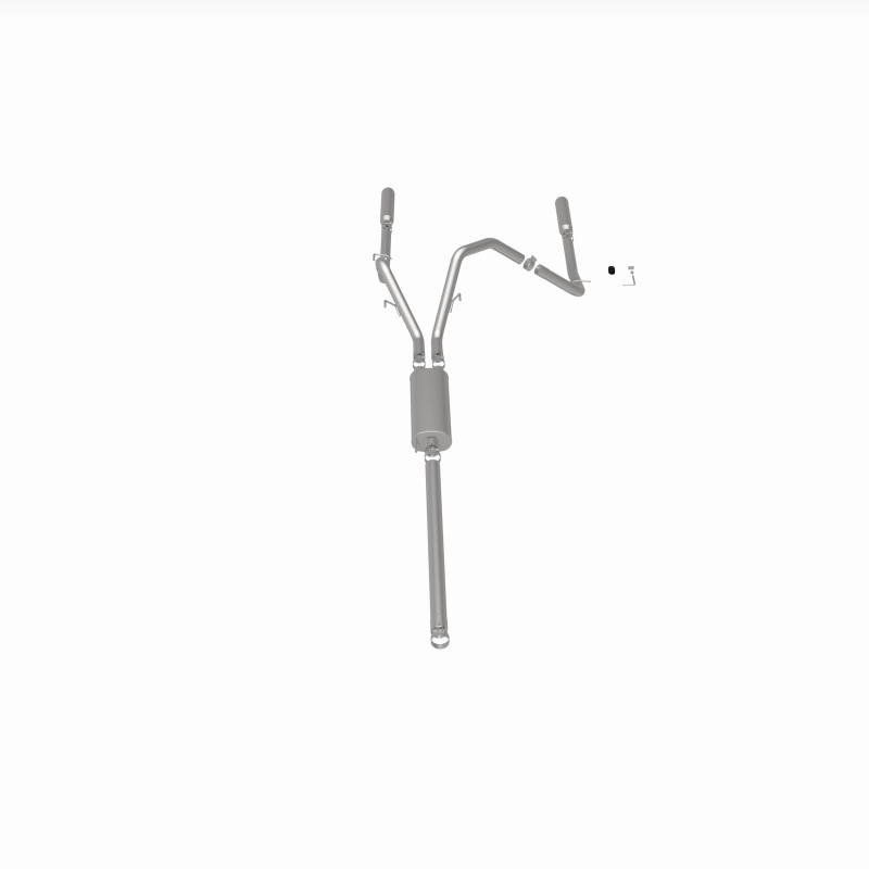 Dodge Ram 1500 Performance Exhaust - Rear - Magnaflow - Cat-Back, Dual Split Rear - Polished - `06-`07