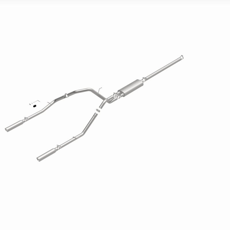 Dodge Ram 1500 Performance Exhaust - Rear - Magnaflow - Cat-Back, Dual Split Rear - Polished - `06-`07